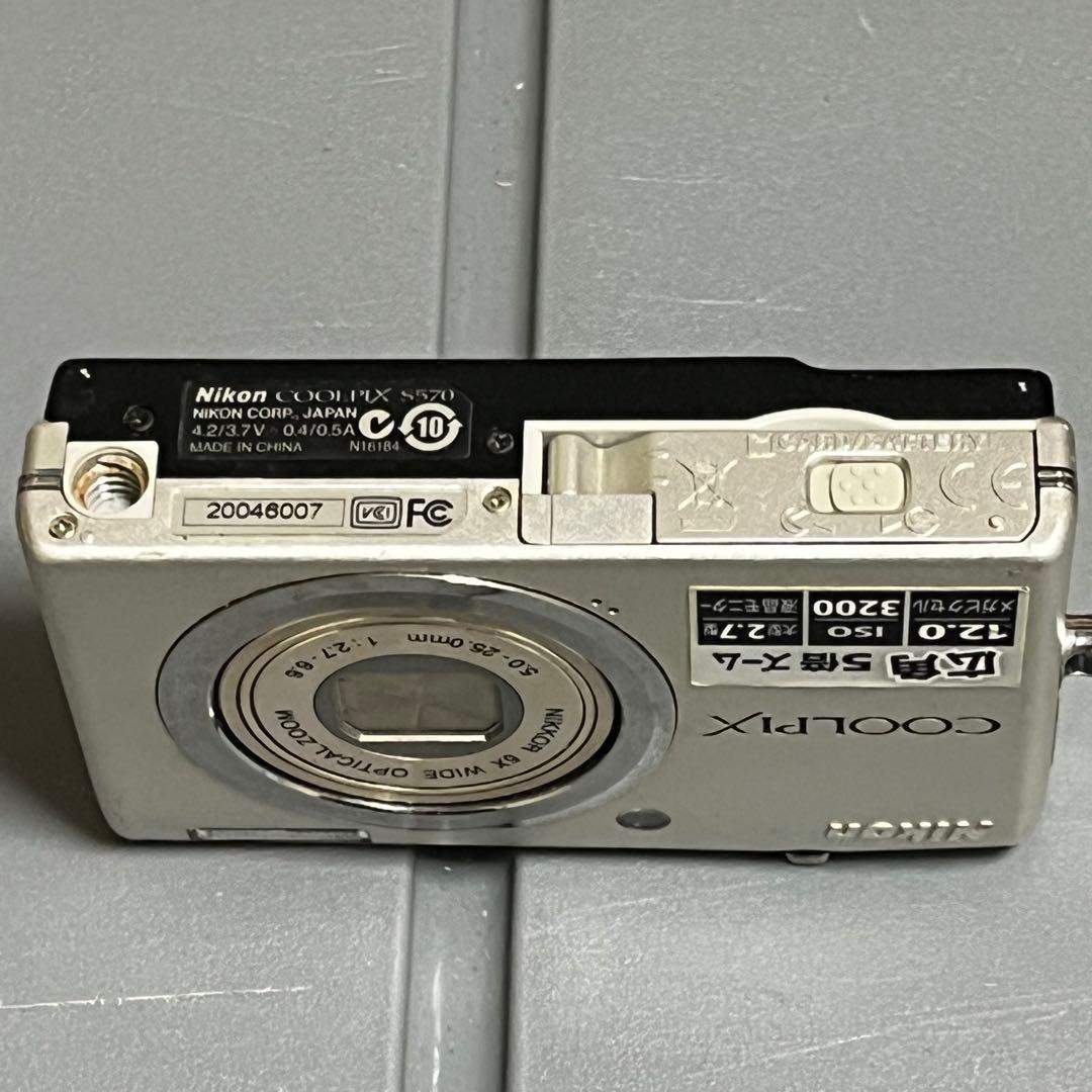 動作確認済 Nikon COOLPIX S570 コンパクトデジタルカメラ