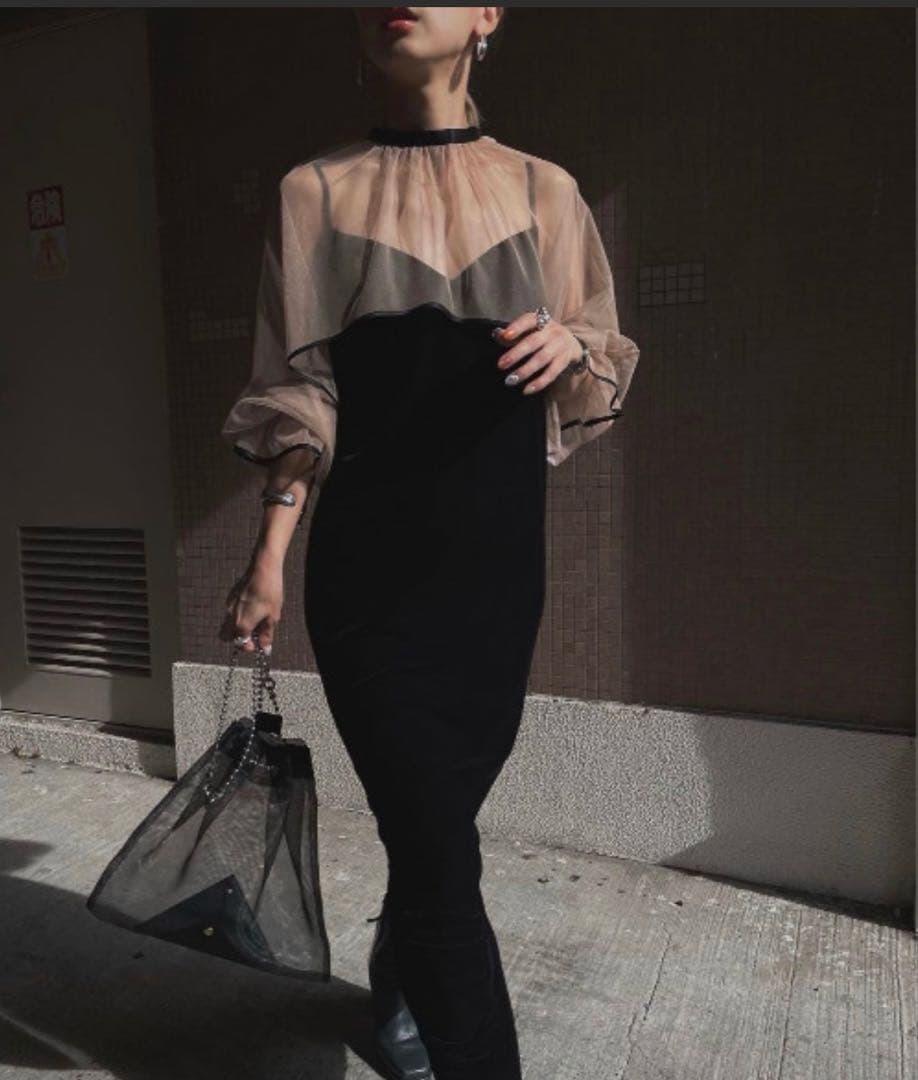 スーツ・フォーマル・ドレス Ameri MANY WAY TULLE VEIL DRESS