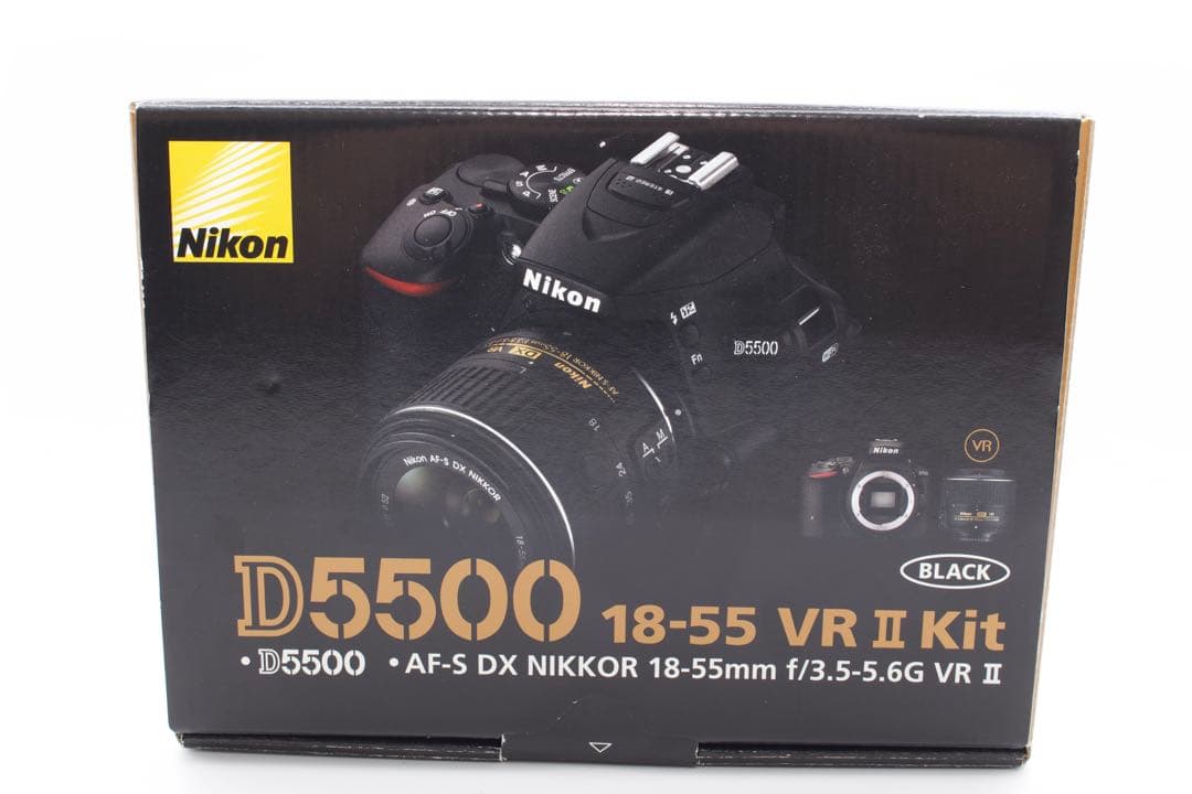 最終価格❣️Nikon D5500 標準レンズキット　手ぶれ補正　箱Wi-Fi搭載
