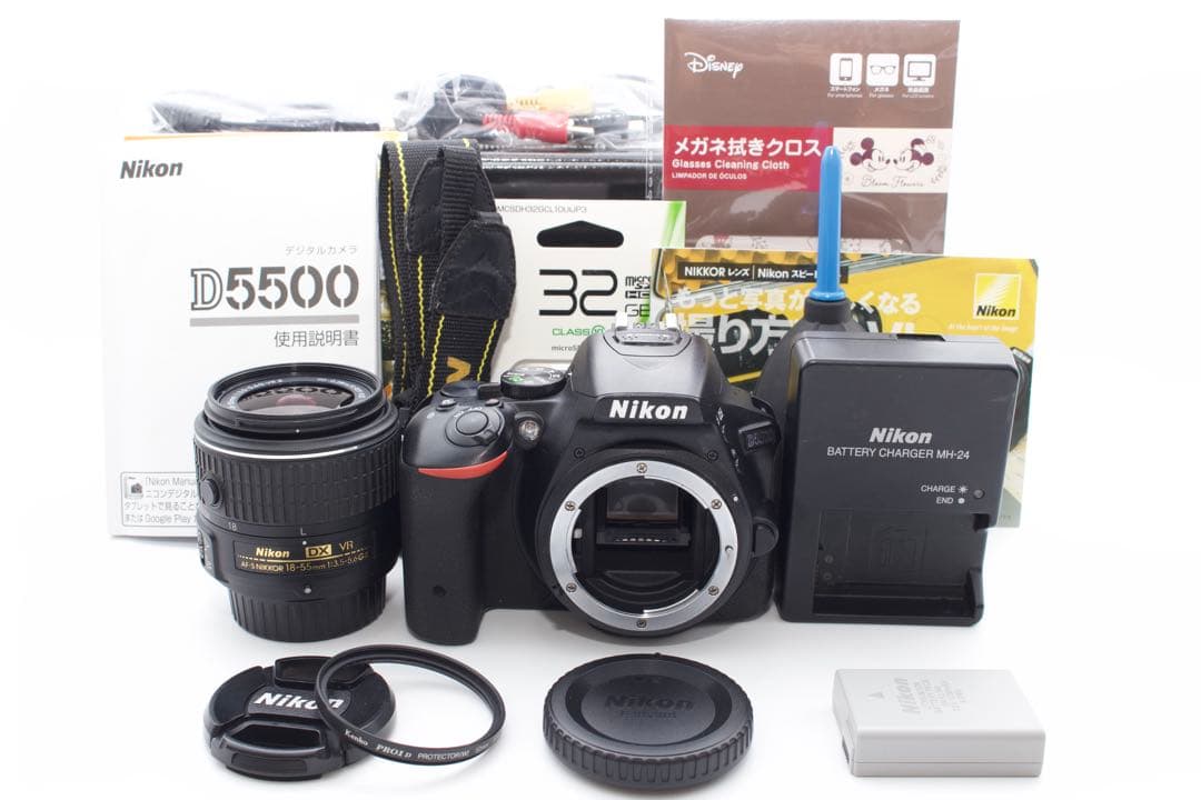 最終価格❣️Nikon D5500 標準レンズキット　手ぶれ補正　箱Wi-Fi搭載