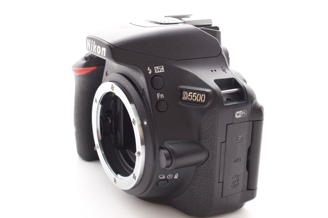 最終価格❣️Nikon D5500 標準レンズキット　手ぶれ補正　箱Wi-Fi搭載