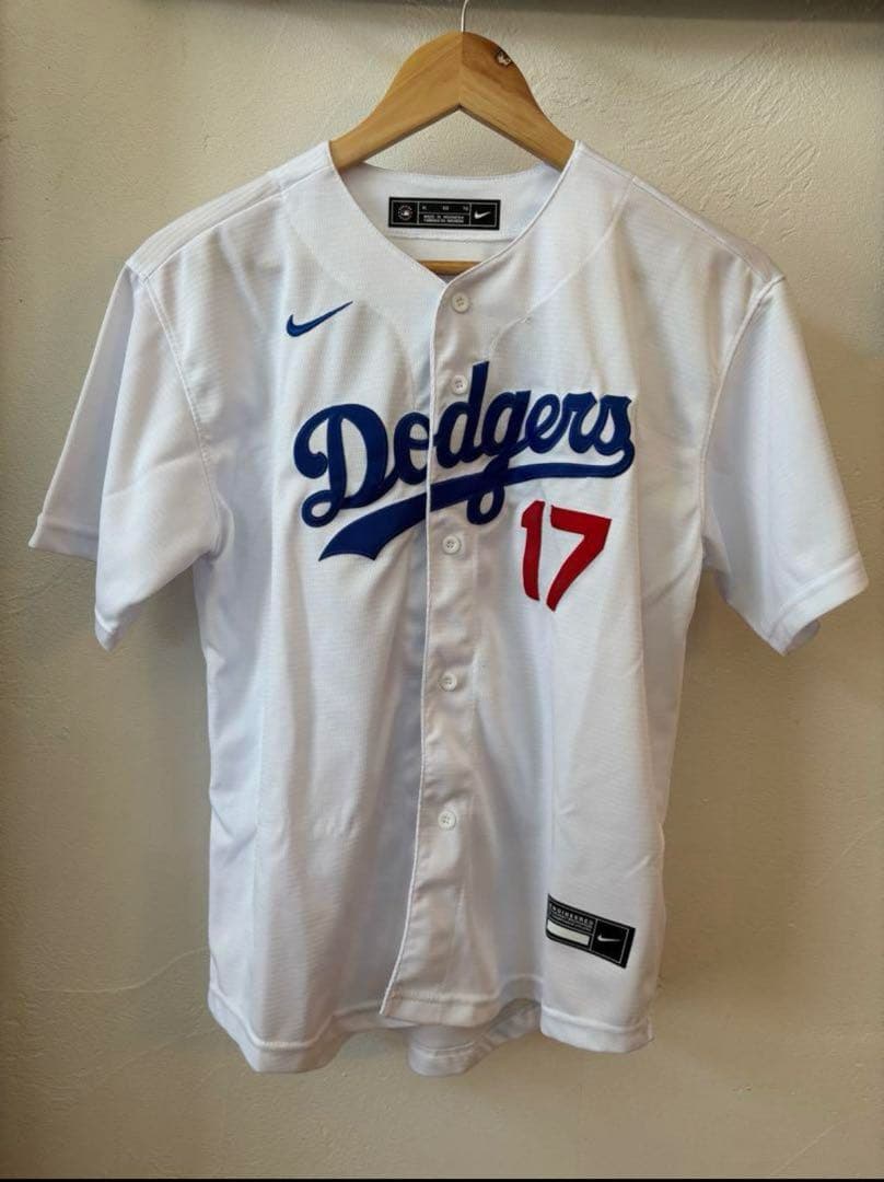 【NIKE正規品】大谷翔平 ドジャース ユニフォーム ホーム白 ユースXLサイズ