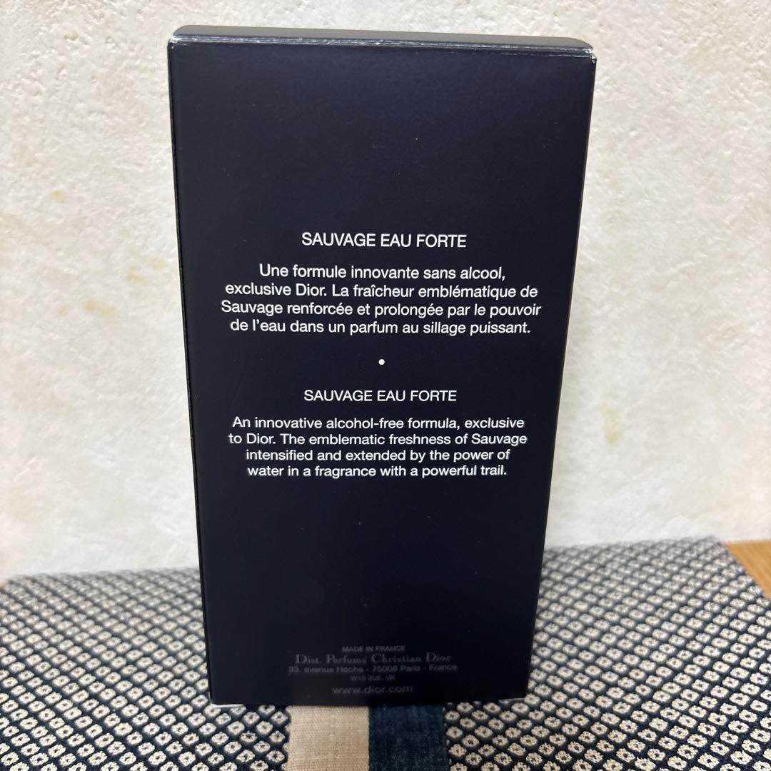 Dior ソヴァージュ オー フォルト (アルコールフリー)100mlボトル