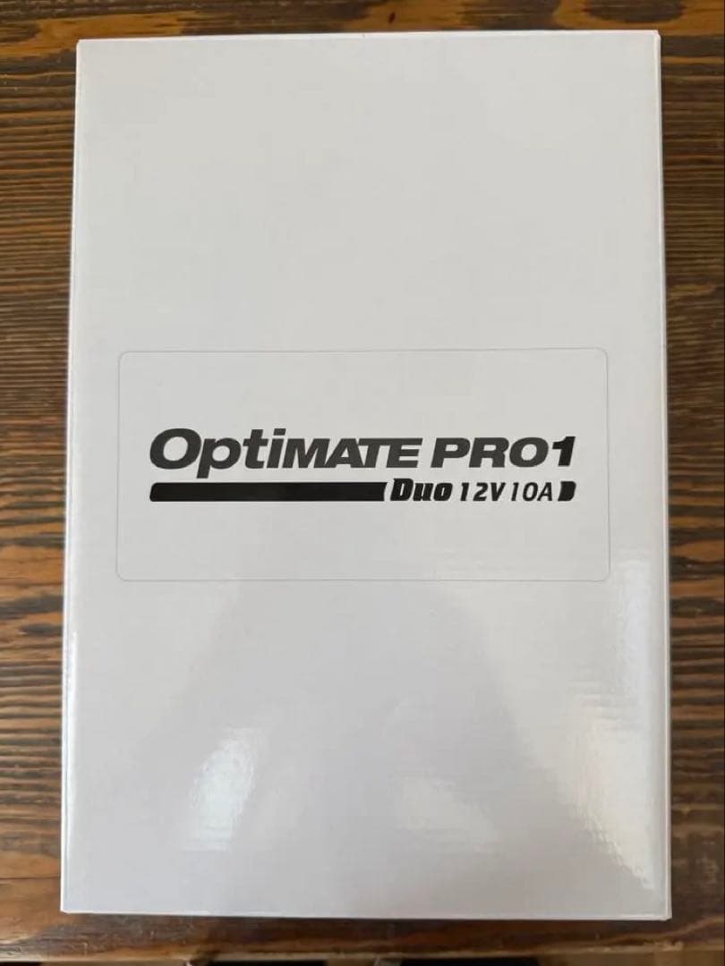 Optimate PRO1 Duo バイク、車用バッテリー充電器