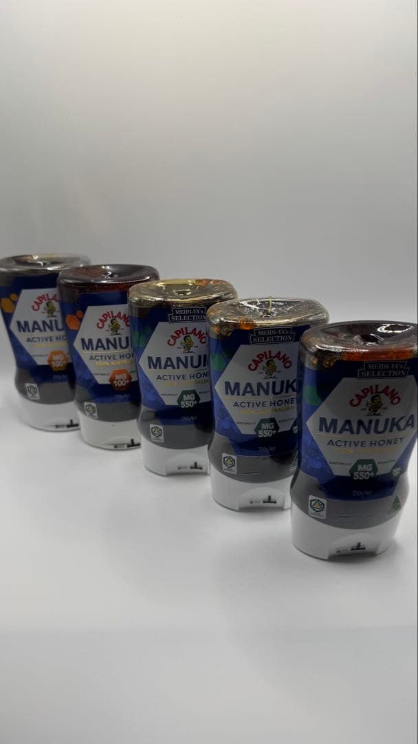 カピラノ マヌカハニー MG550+ 250g×5本