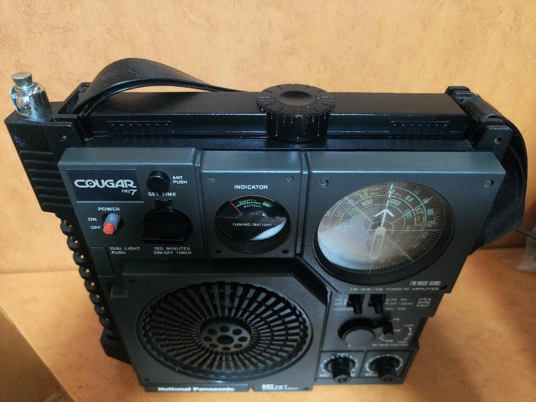 ナショナル パナソニック クーガー COUGAR No.7 BCL 超貴重