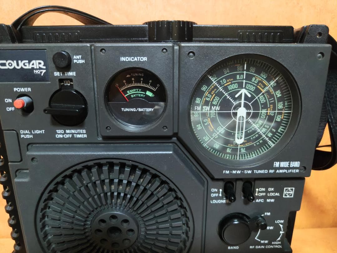 ナショナル パナソニック クーガー COUGAR No.7 BCL 超貴重