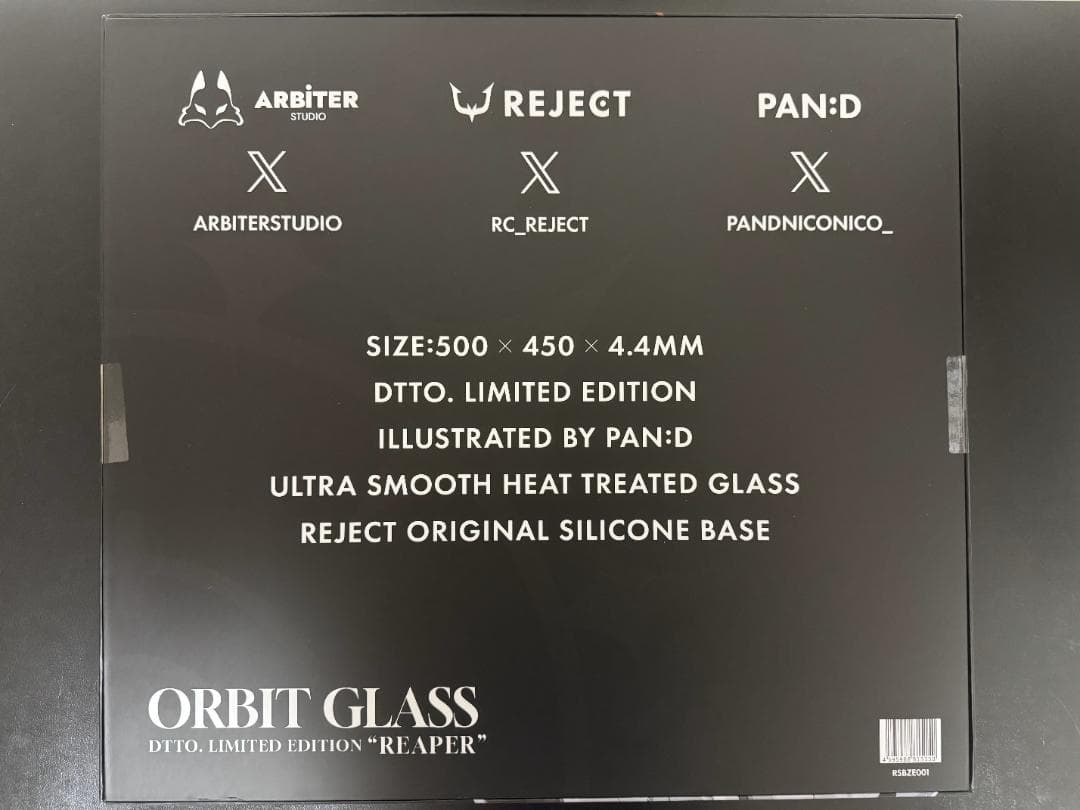 希少 NA版 ORBIT GLASS dtto. Limited Edition