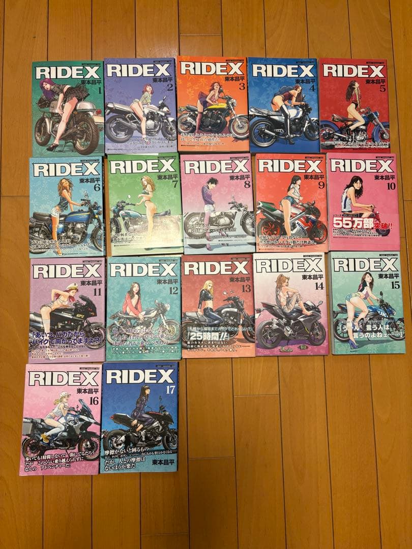 RIDEX 17巻セット 東本昌平