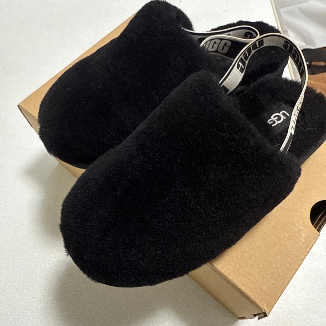 UGG Fluff Yeah サンダル ブラック jp20cm 値下げ中