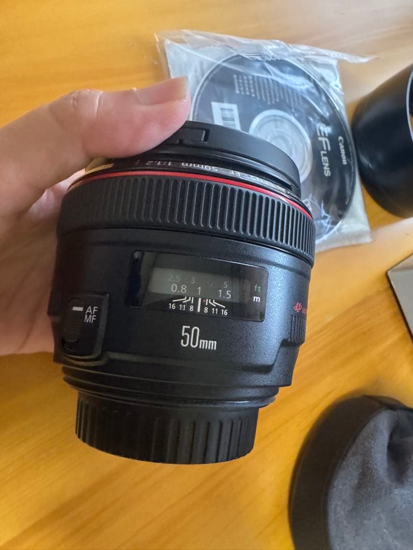 Canon 単焦点標準レンズEF50mm F1.2L USM フルサイズ対応