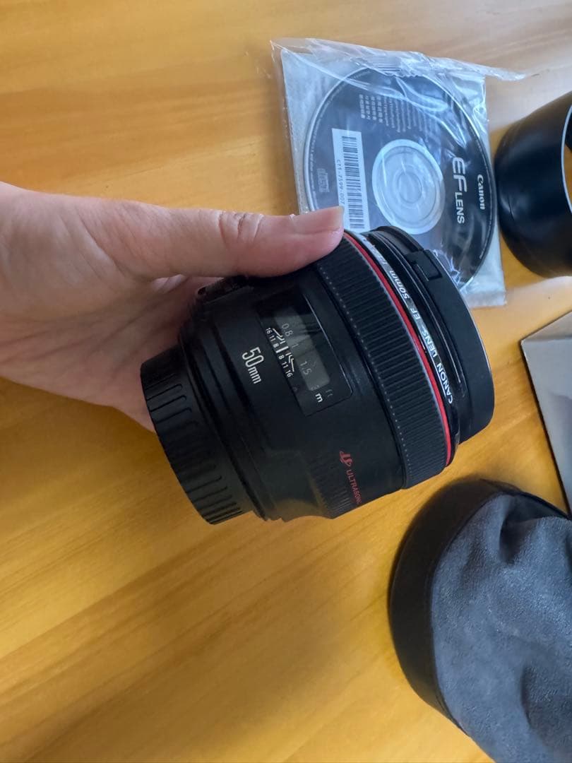 Canon 単焦点標準レンズEF50mm F1.2L USM フルサイズ対応