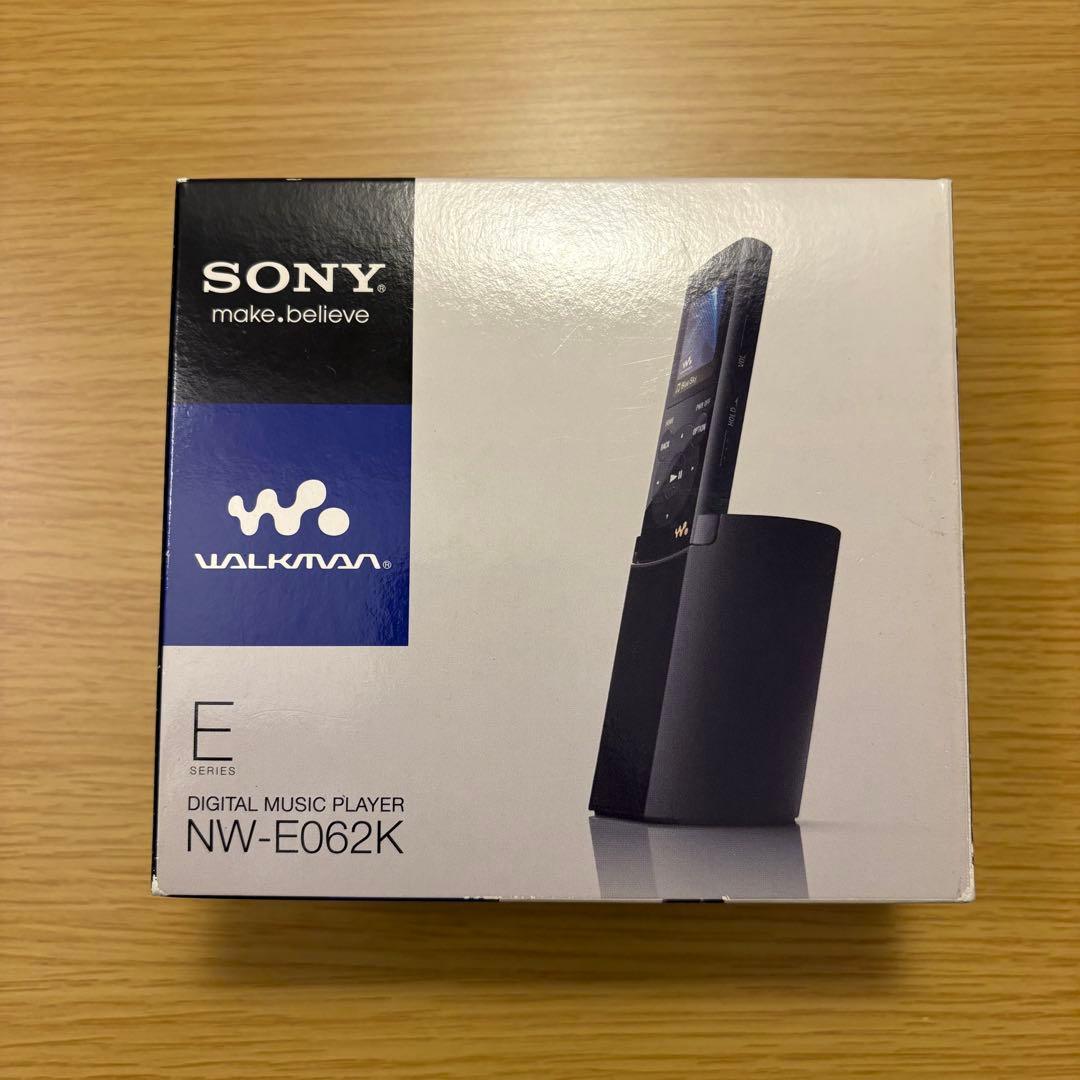 【新品】SONY WALKMAN ウォークマン NW-E062K ブルー 2GB