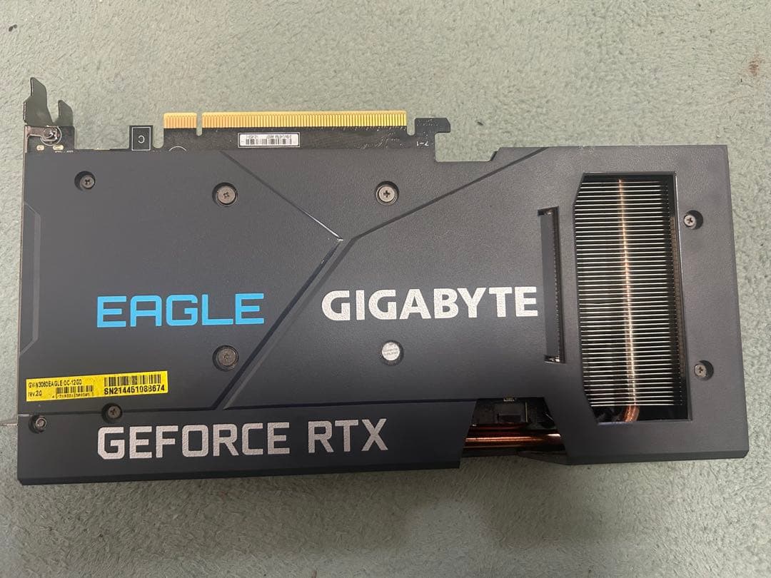 グラフィックボード・グラボ・ビデオカード GIGABYTE EAGLE GEFORCE RTX3060 OC 12GB