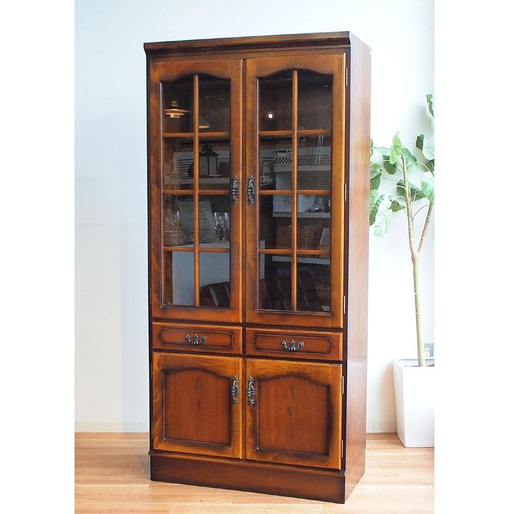 オールドカリモク/karimoku コロニアル カップボード 幅89cm