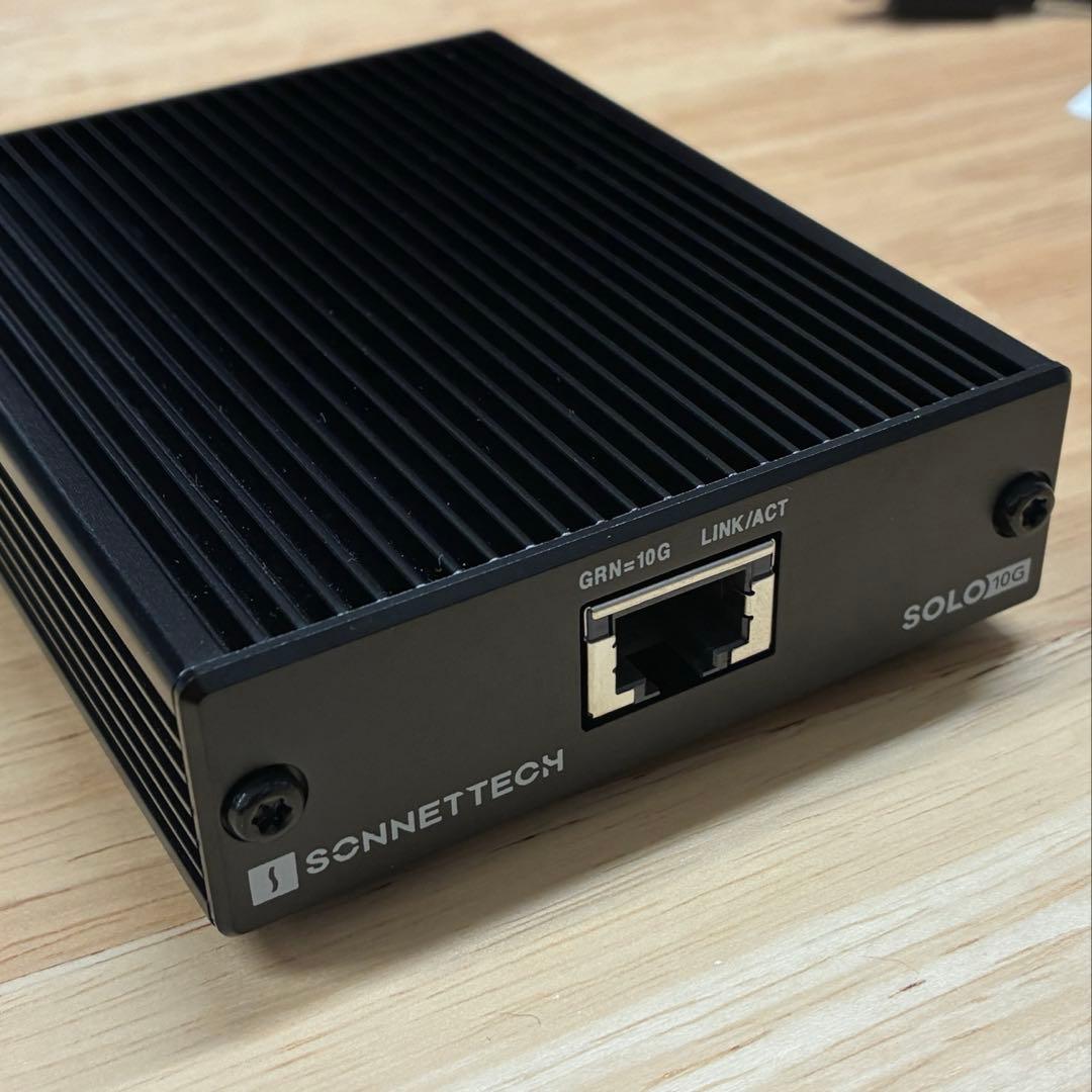PCケーブル・コネクタ Sonnet Technologies Solo10G Thunderbolt3