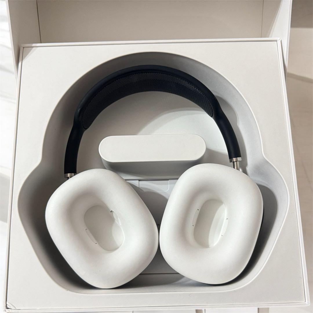 【中古・美品】AirPodsMax 第二世代ミッドナイト キズあり保証残りあり