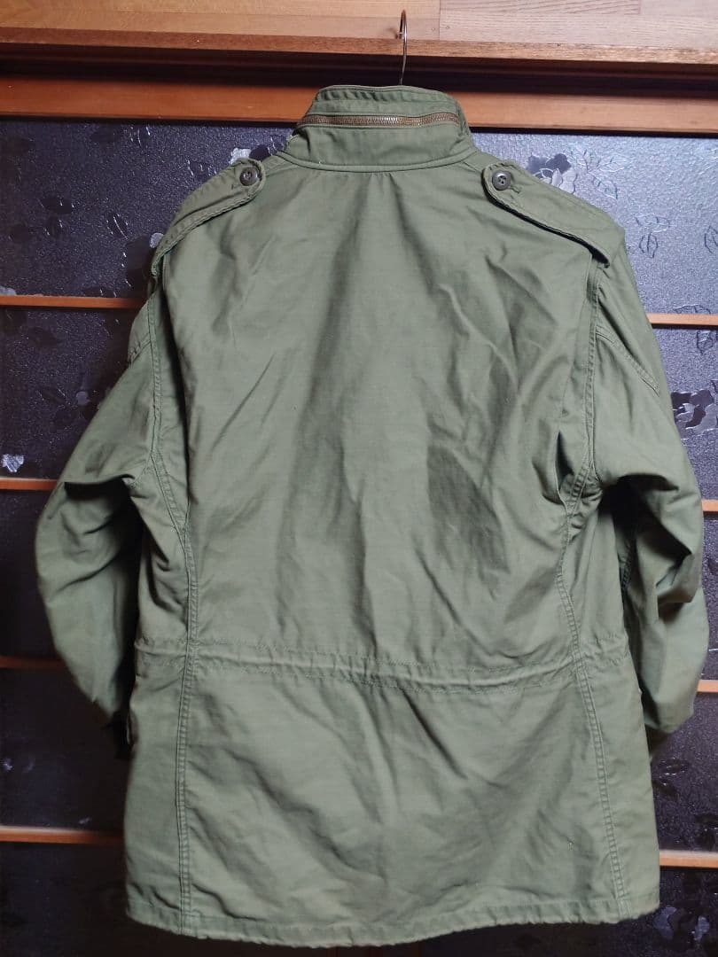 貴重なALPHA製実物M65 フィールドジャケット 3rd タグあり M-R
