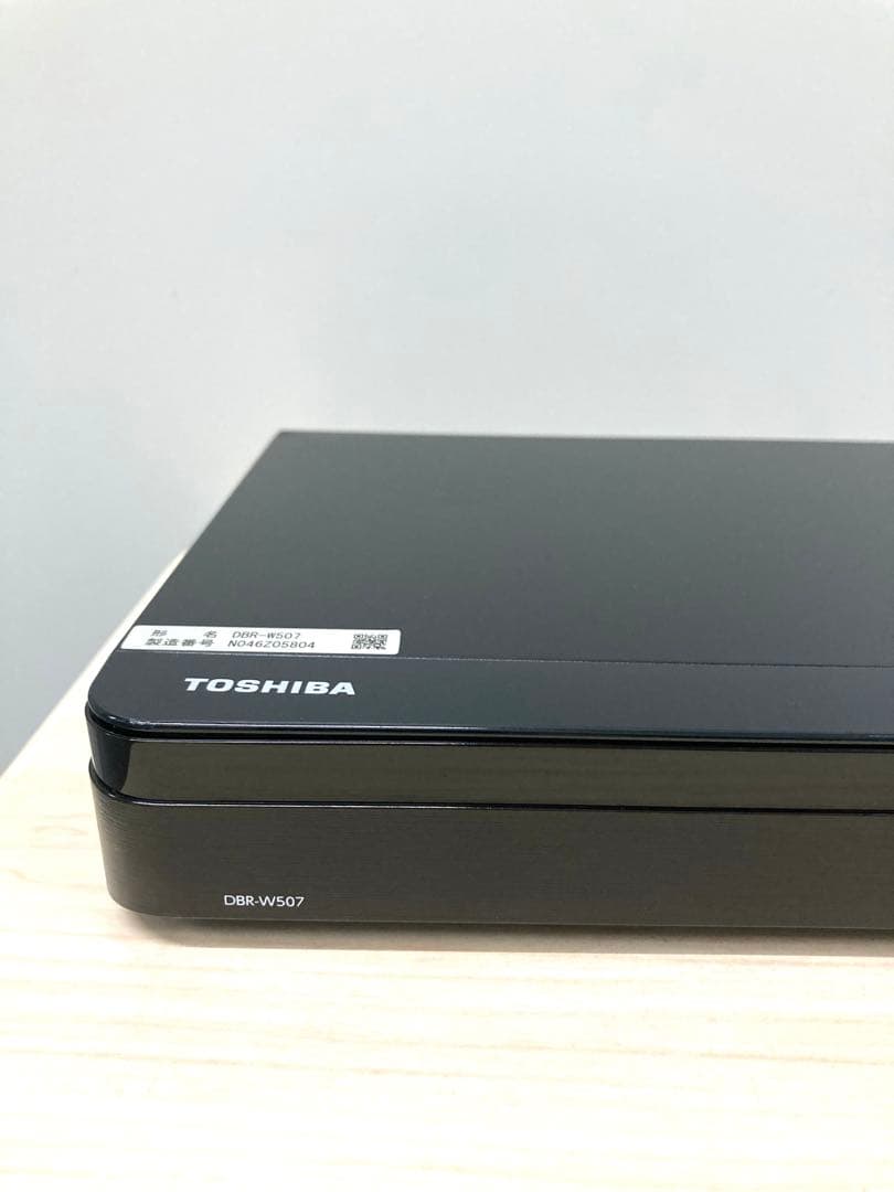 めっちゃ綺麗　リモコン新品　TOSHIBA REGZA DBR-W507