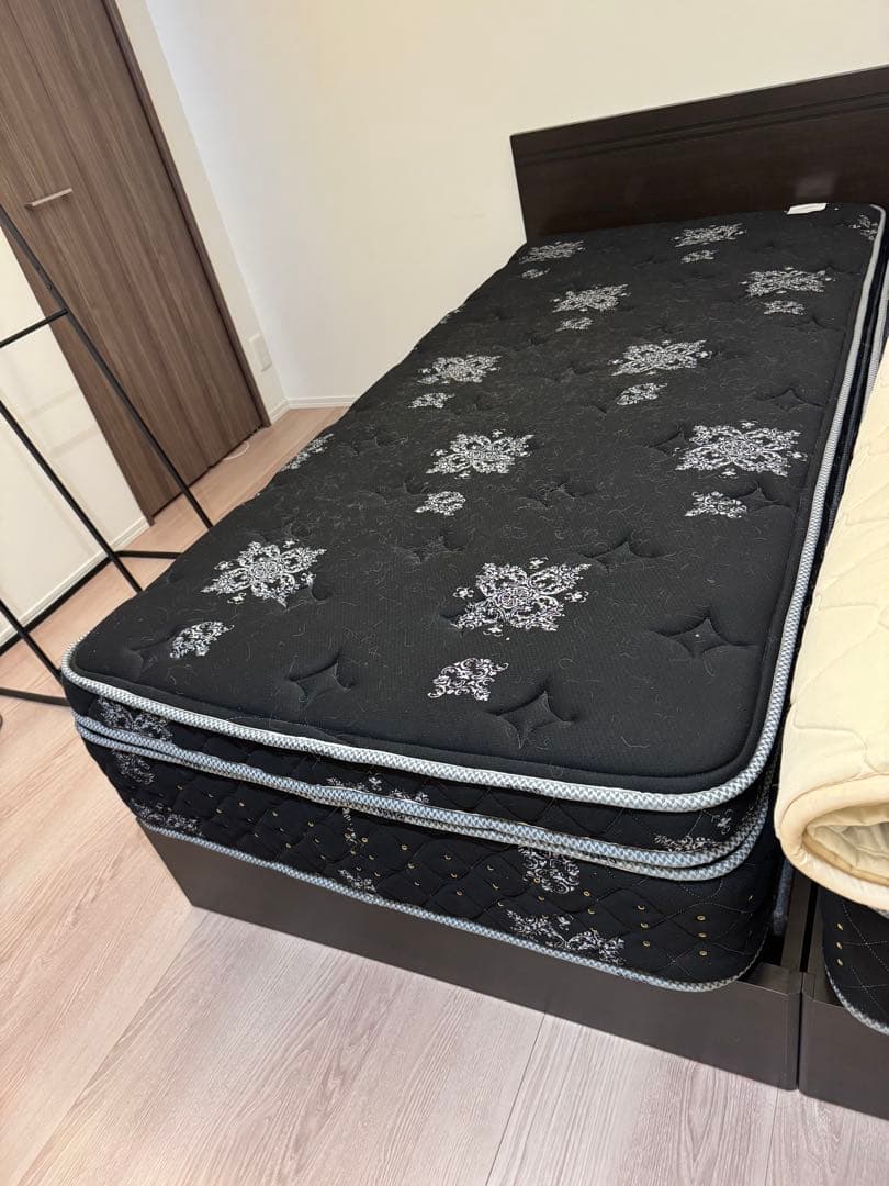 サータ　 Serta シングルベッド　幅100 オースティン91ソフト2床売り可