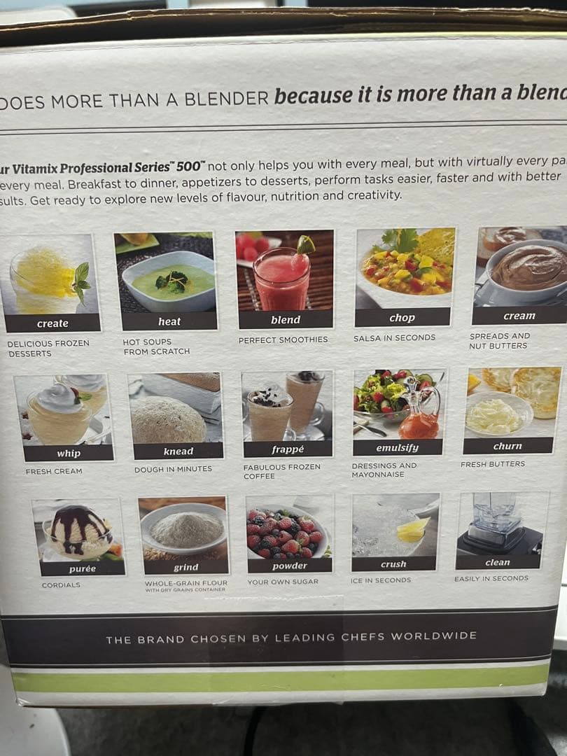Vitamix バイタミックス Pro500 ステンレスシルバー 上位モデル