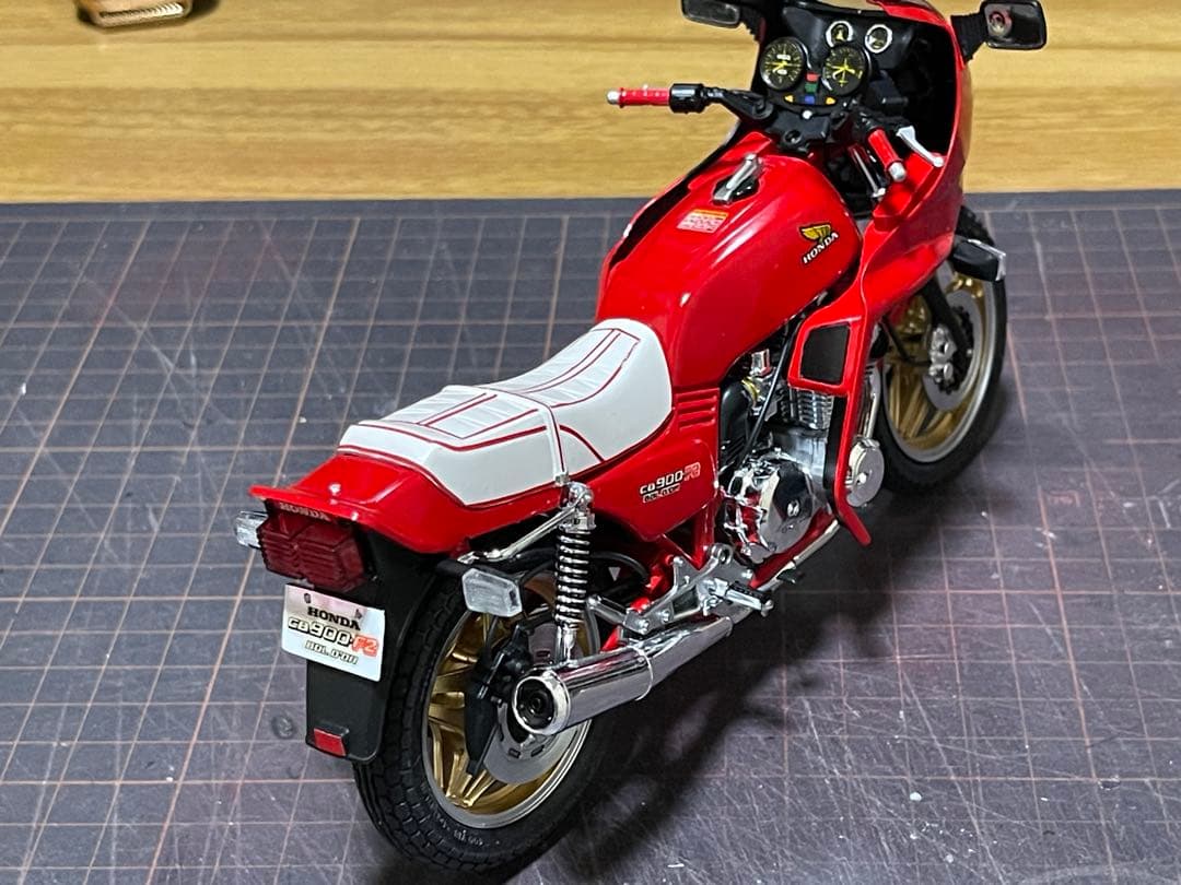 ま*い様 1/12 タミヤ製・CB900FII完成品
