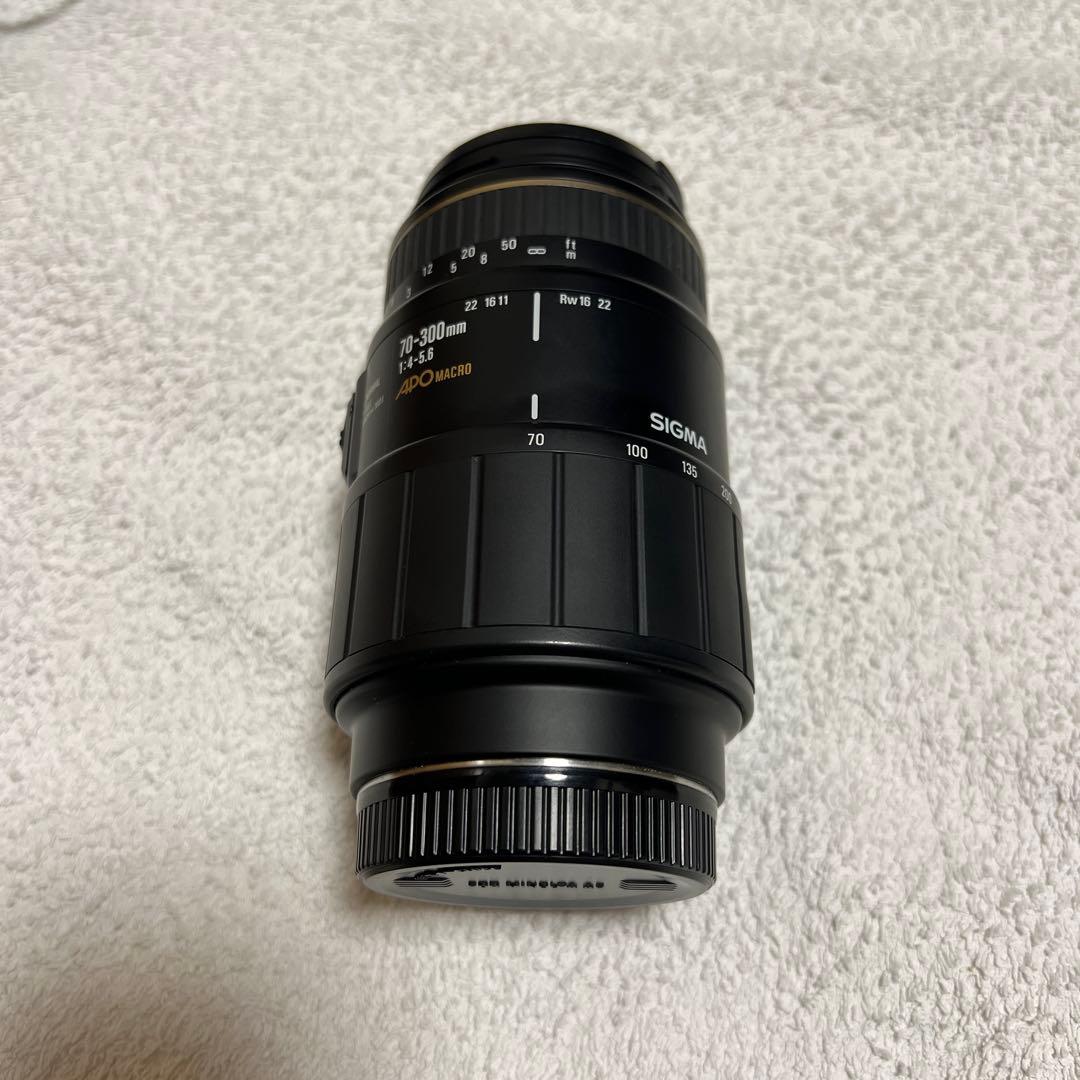 MINOLTA α-303si フィルムカメラ　SIGMAズームレンズ　セット