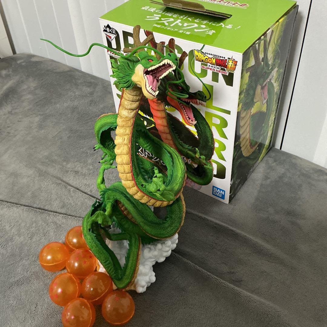 【国内正規品】ドラゴンボール フィギュア 一番くじ ラストワン賞 神龍　おまけ付