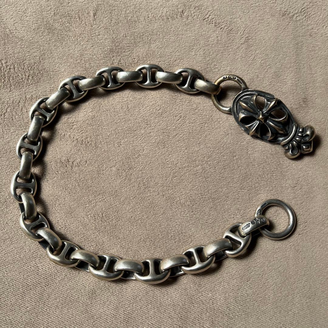 ガボール クラウンクロスオーバルキーパー スムースアンカーウォレットチェーン