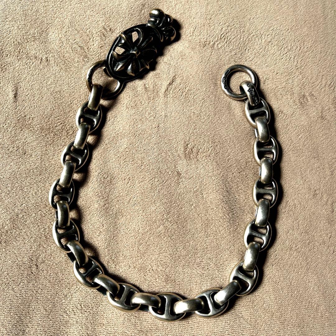 ガボール クラウンクロスオーバルキーパー スムースアンカーウォレットチェーン