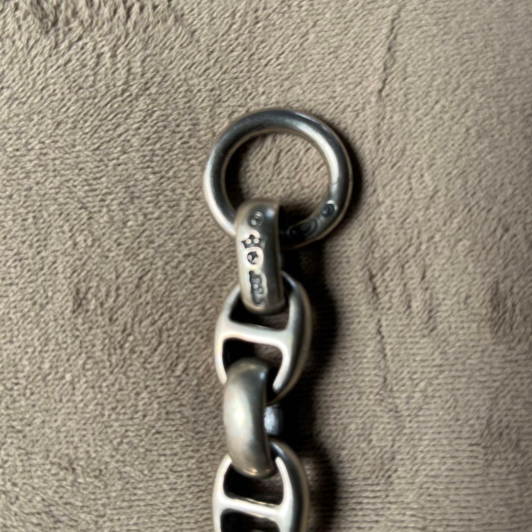 ガボール クラウンクロスオーバルキーパー スムースアンカーウォレットチェーン