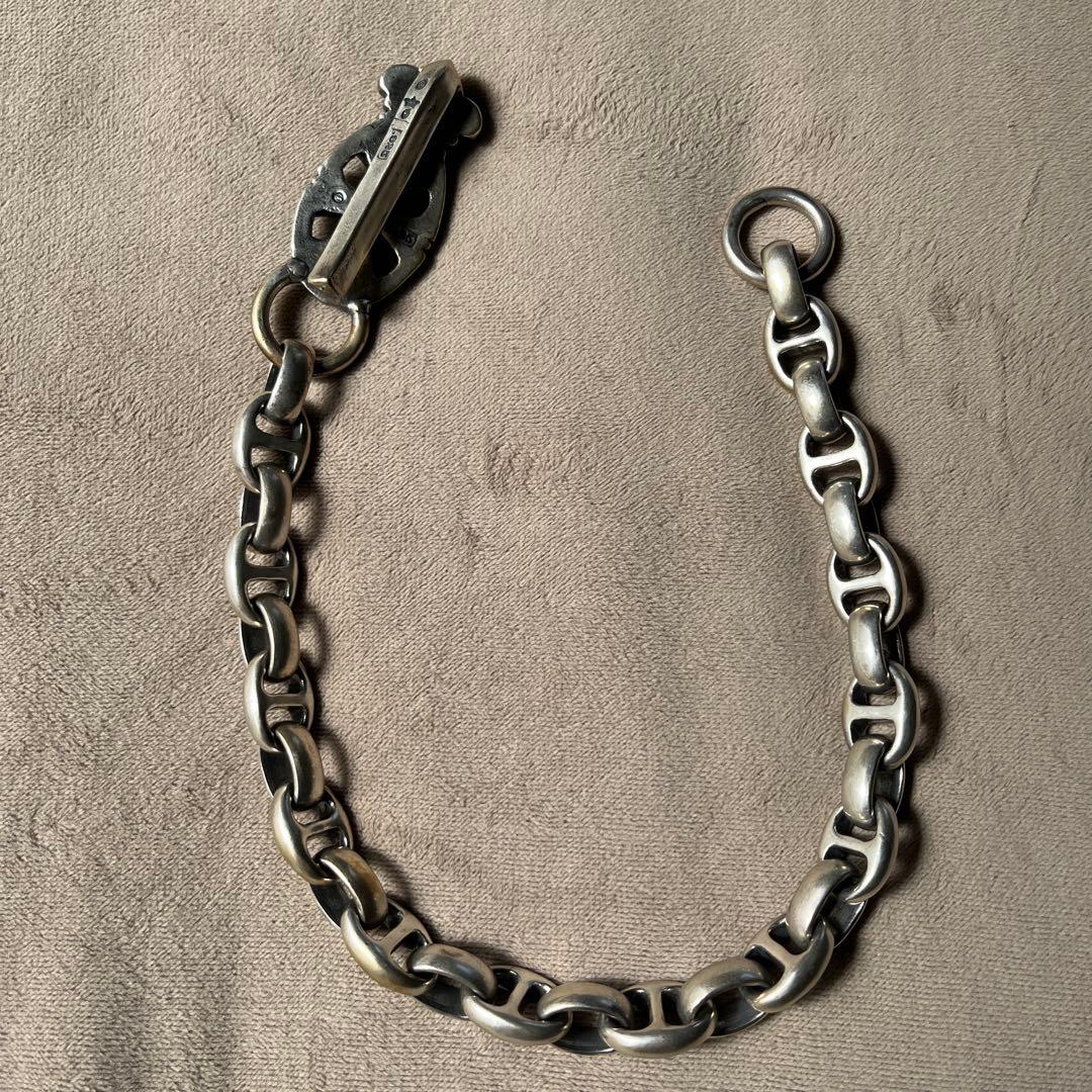 ガボール クラウンクロスオーバルキーパー スムースアンカーウォレットチェーン