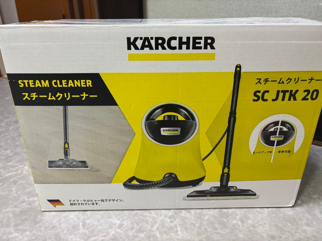 KärcherケルヒャーSCJTK20スチームクリーナー本体、アクセサリー付き