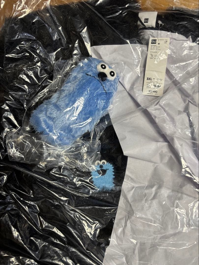 GU パペットスンスンカーディガン 3XL、ポーチ