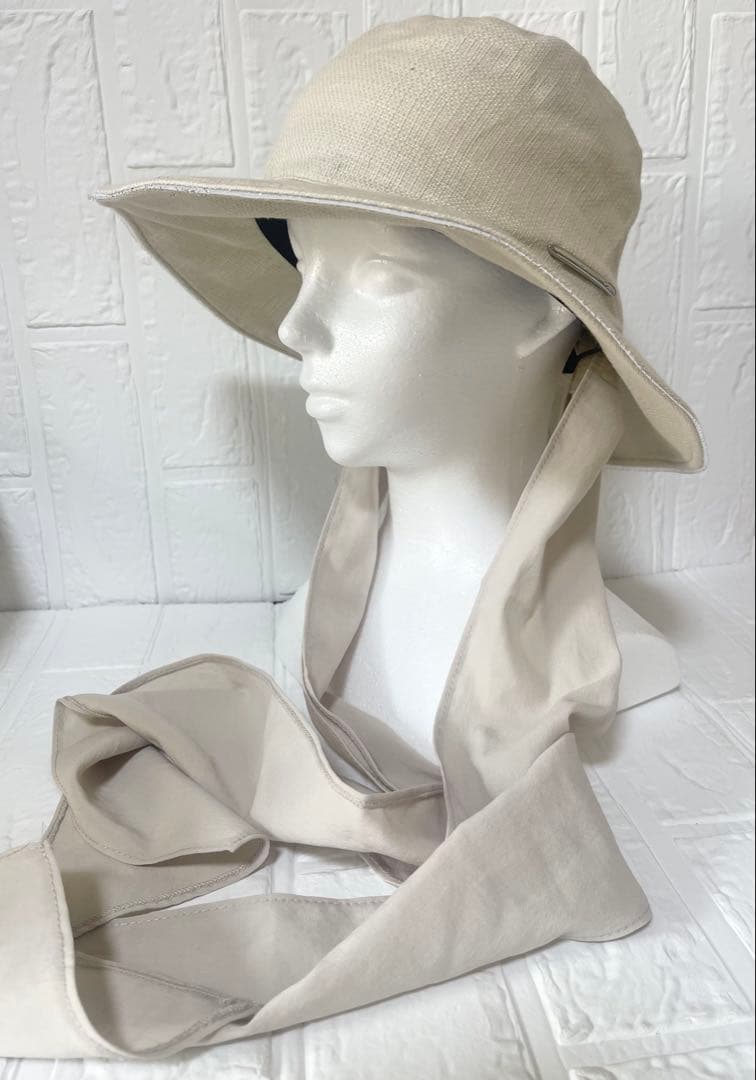 【新品】アンテプリマクロッシェハットサマーシールドリボンスカーフ遮熱遮光UVケア