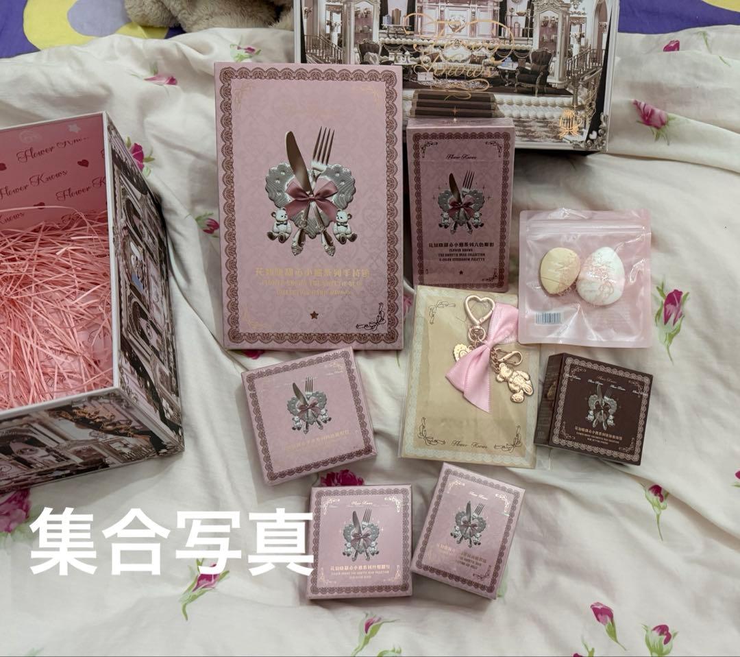 遥ページ　フラワーノーズ　スウィーティーベア　ピンクセレクション　セット