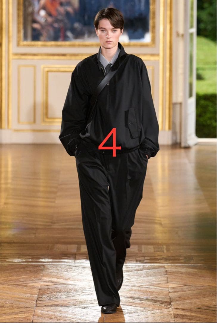 スーツ AURALEE TROPICAL WOOL TWO-TUCK SLACKS 4