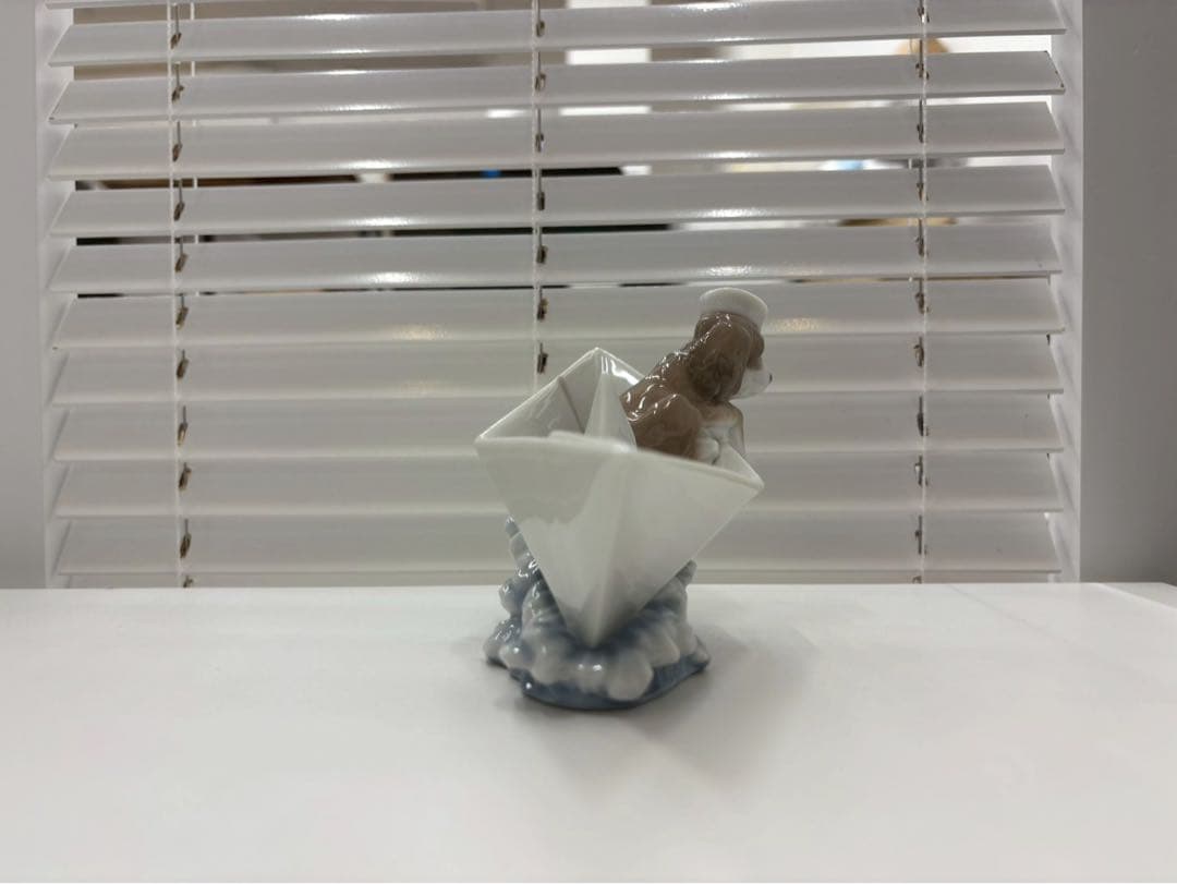 LLADRO リヤドロ 人形 お船に乗って 置物 フィギュリン 美品 to01