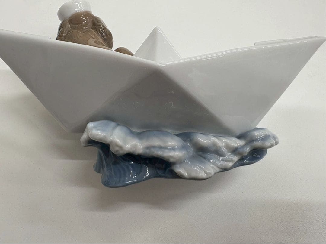 LLADRO リヤドロ 人形 お船に乗って 置物 フィギュリン 美品 to01