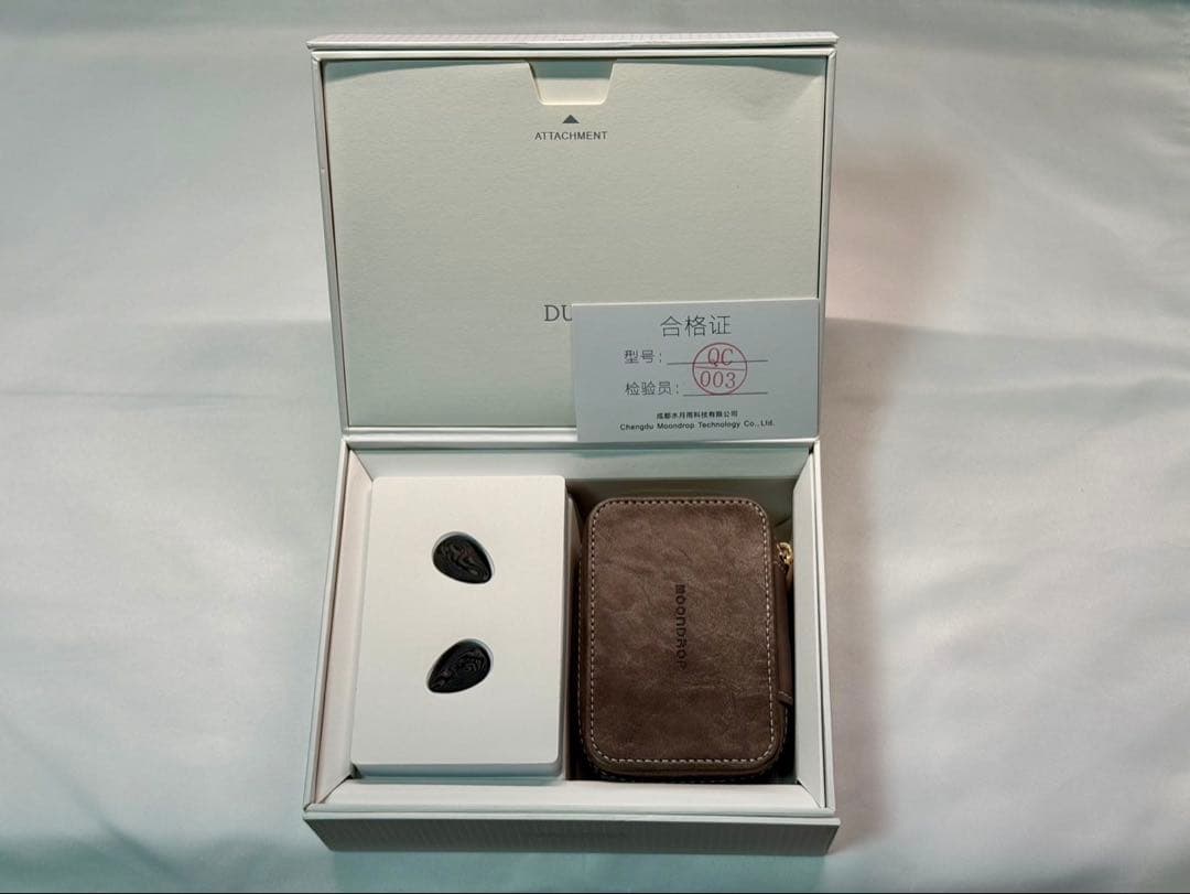 【未使用】水月雨 MOONDROP x Crinacle DUSK