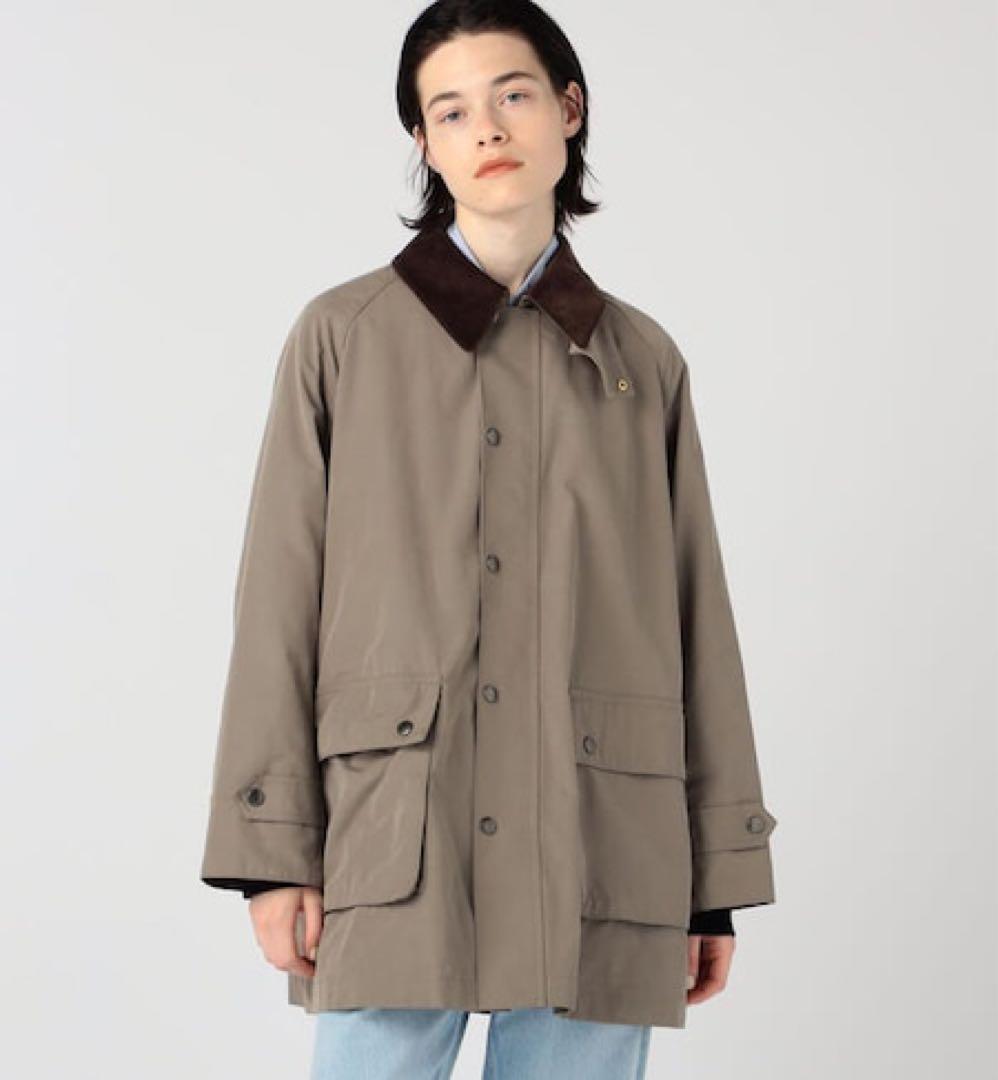 【新品タグ付】ハーフコート ライトベージュTOMORROWLAND ¥39600