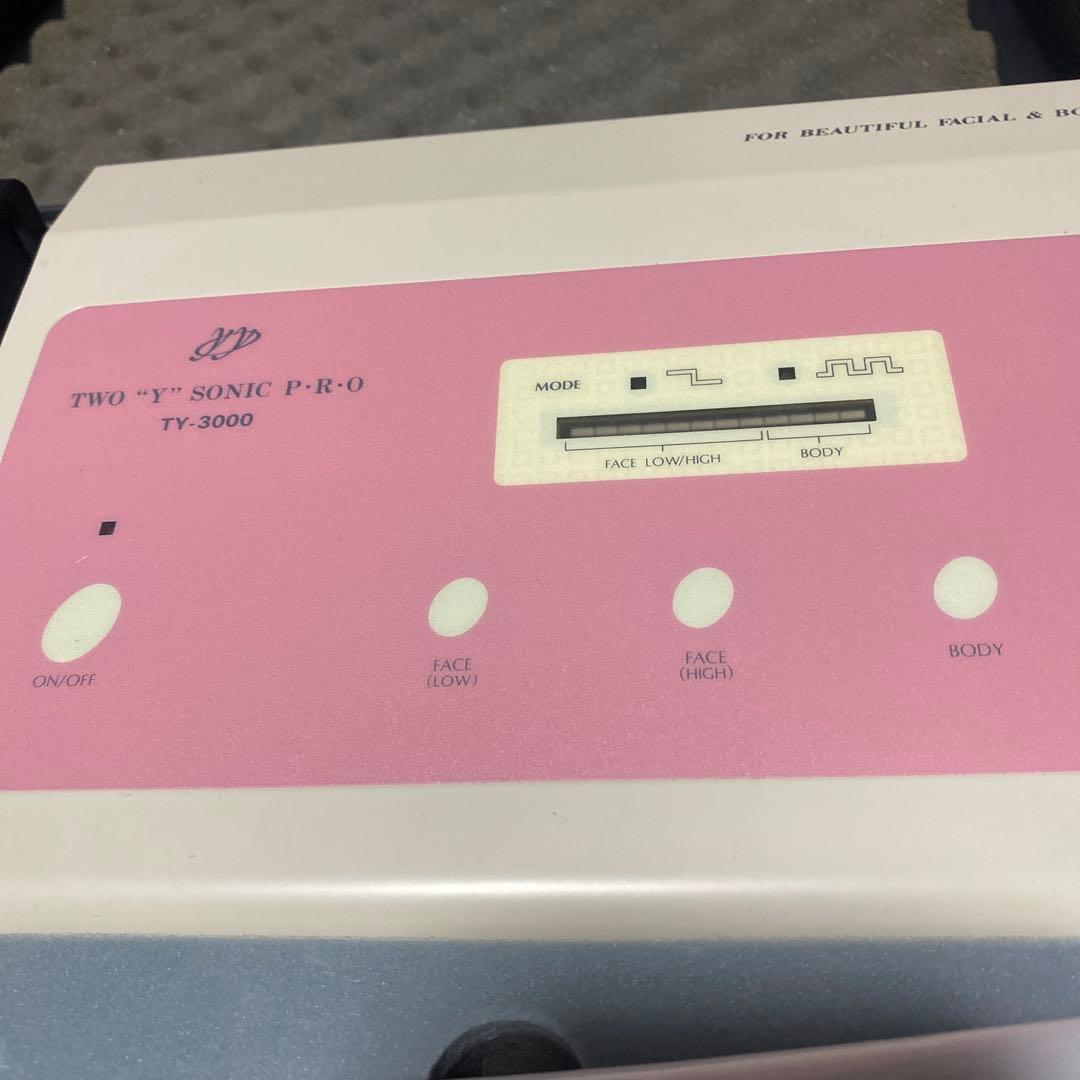 値下げ中【送料無料】 超音波美顔器ボディSONIC P.R.O TY-3000