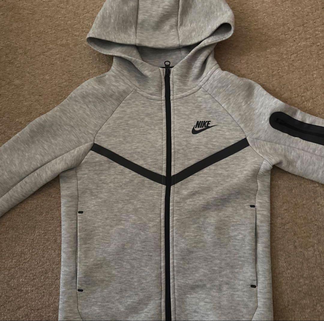 m*k様 NIKE 旧テックフリース グレー 確実正規品 赤タグ 上