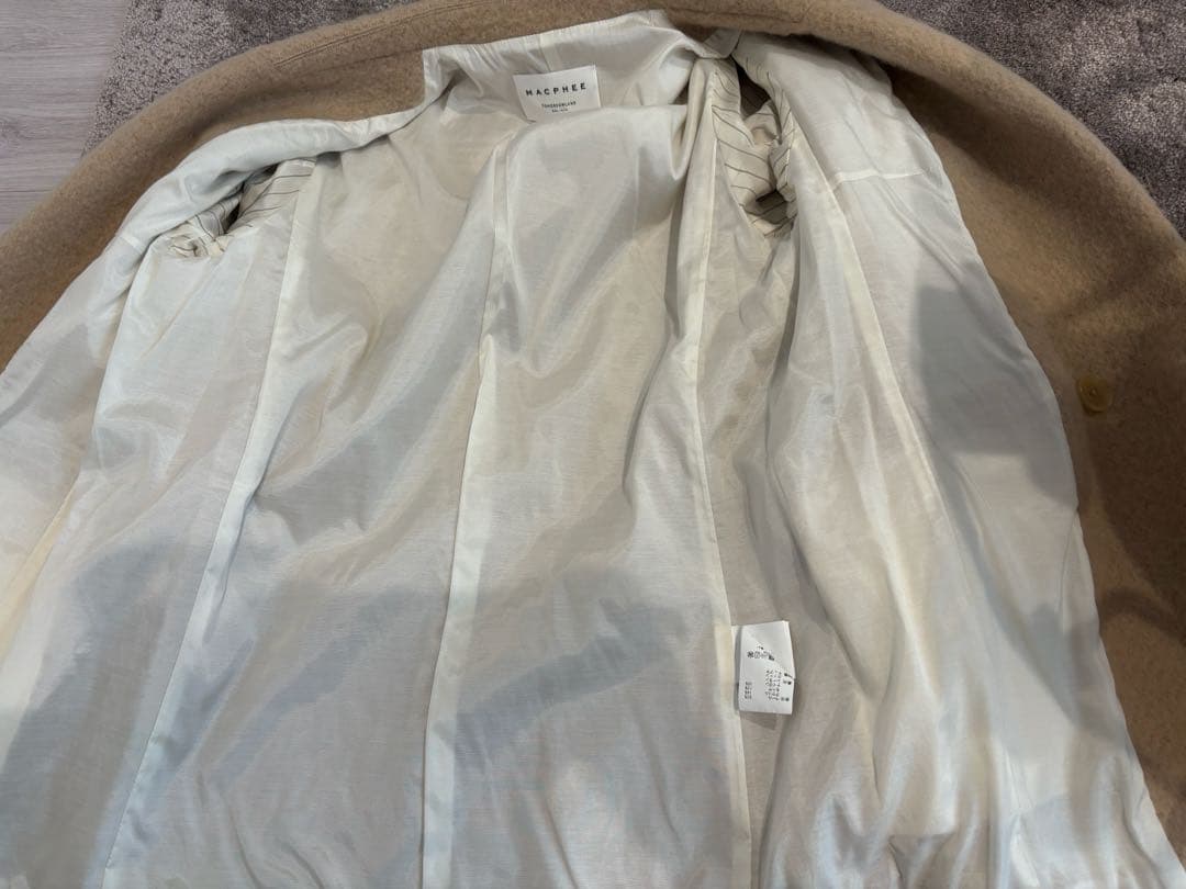 ⭐︎みこ12⭐︎美品⭐︎クリーニング済⭐︎モヘヤシャギー ダブルジャケット