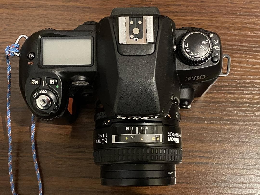NIKKOR 50mm f1.4D ＋ Nikon F80 フィルム一眼レフ