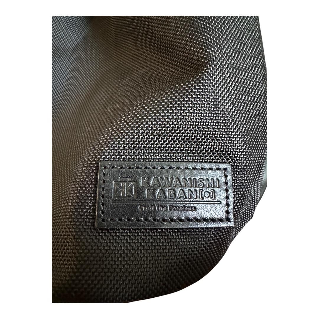 美品 カワニシカバン bov ボブ コーデュラ 巾着型 バッグ ボンサック