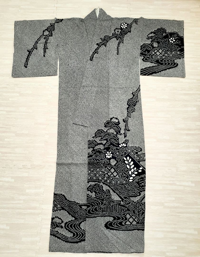 着物　絞り　正絹