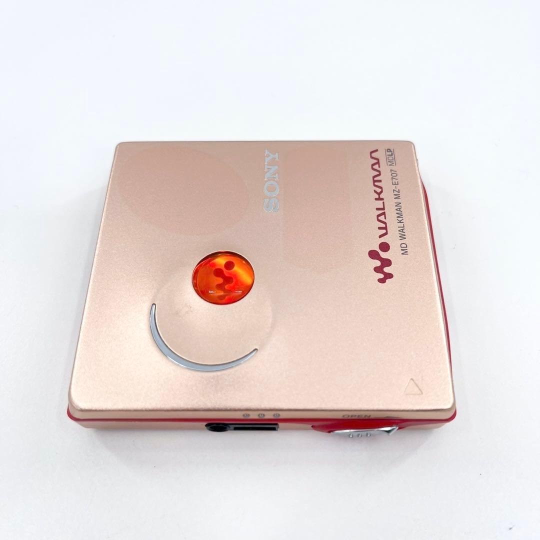 SONY MZ-E707 完動品 USB給電可 MDウォークマン 美品