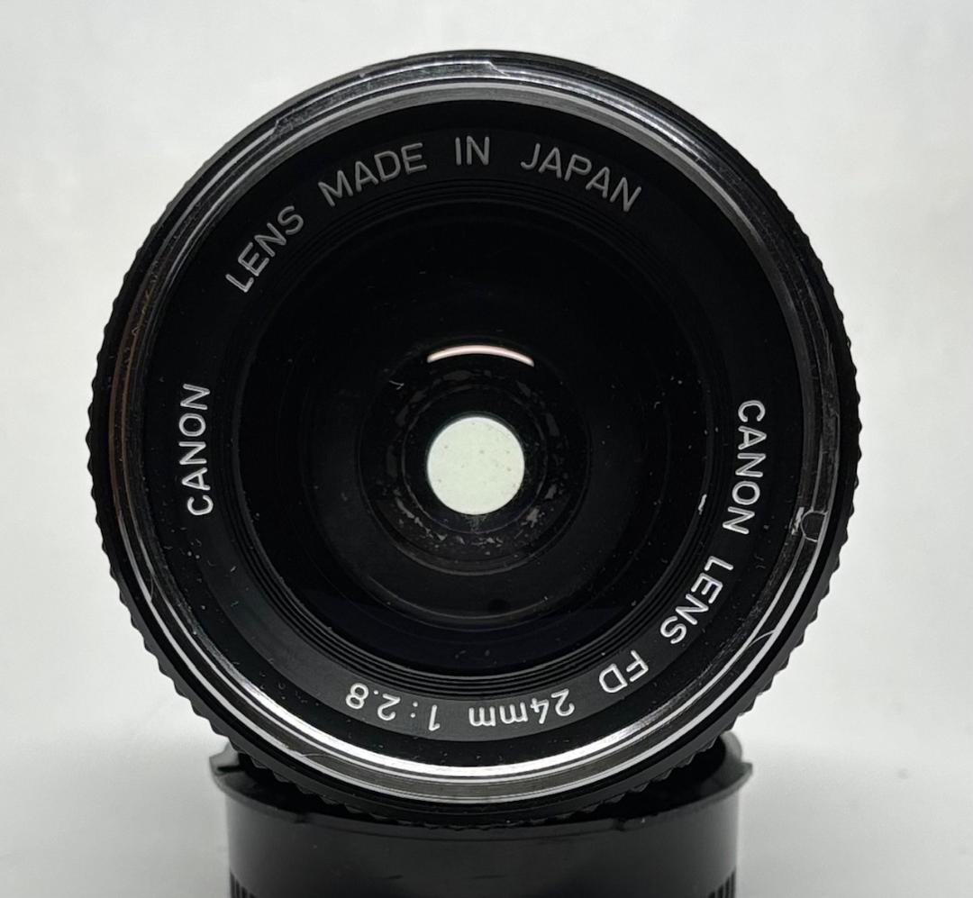 CANON FD 24mm f/2.8 フィルムカメラ用レンズ　動作品