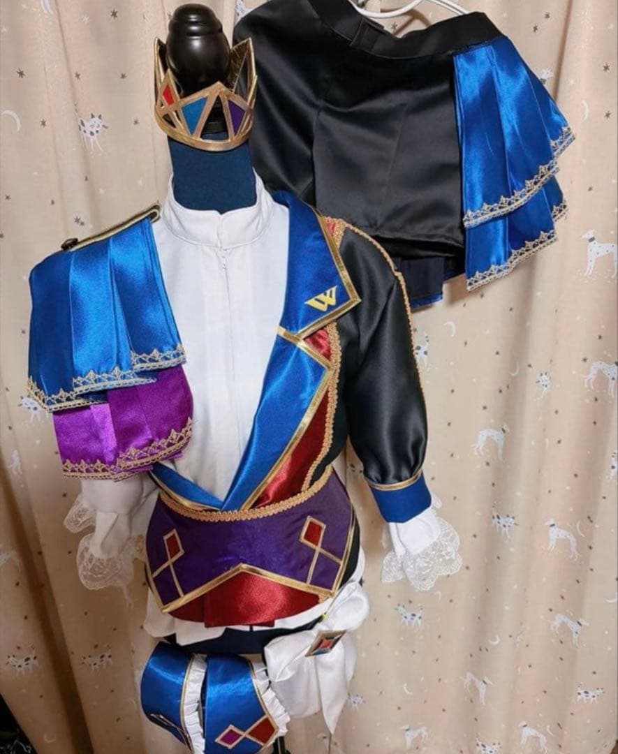 アイドルタイム プリパラ WITH スーパー・ダーリン コスプレ 衣装 ウィッグ